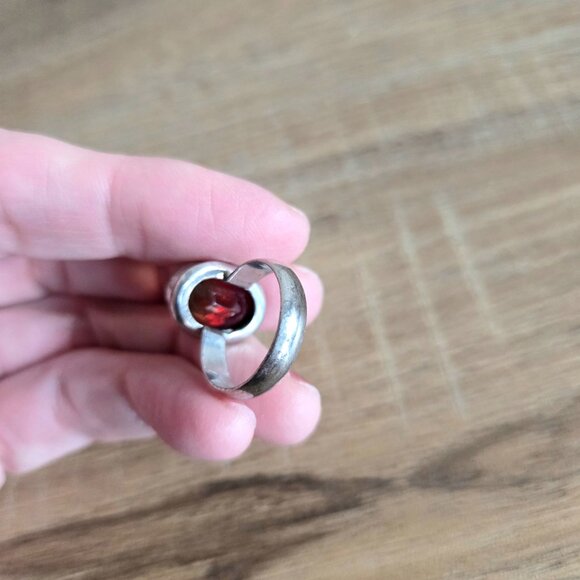 Sterling silver ring with Tourmaline Quartz stone. - Picture 10 of 10